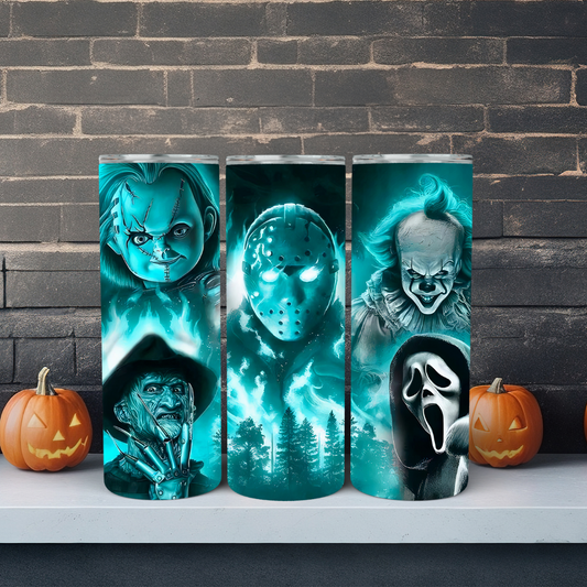 Horror Villains - 20oz Skinny Tumbler