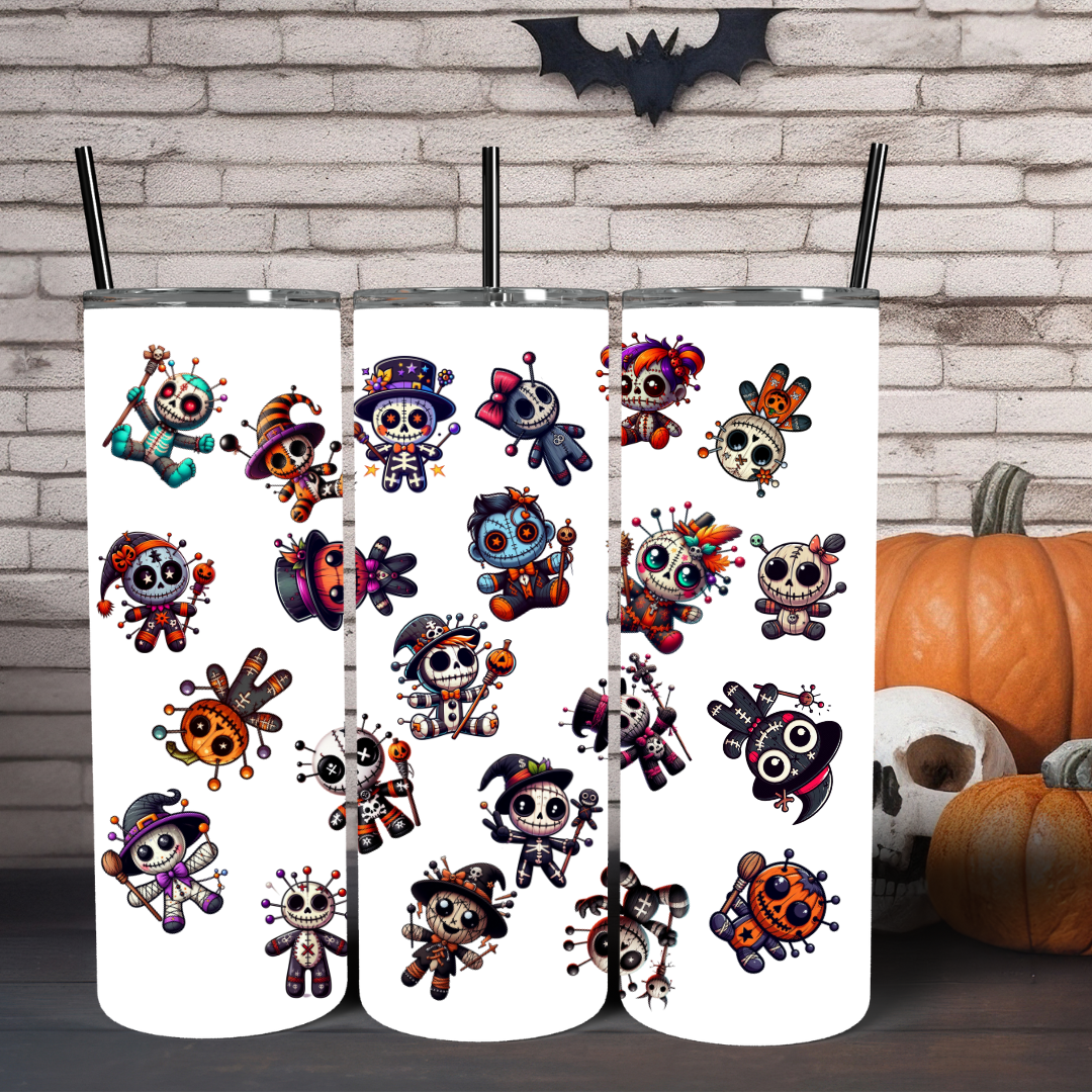 Voodoo Dolls - 20oz Skinny Tumbler