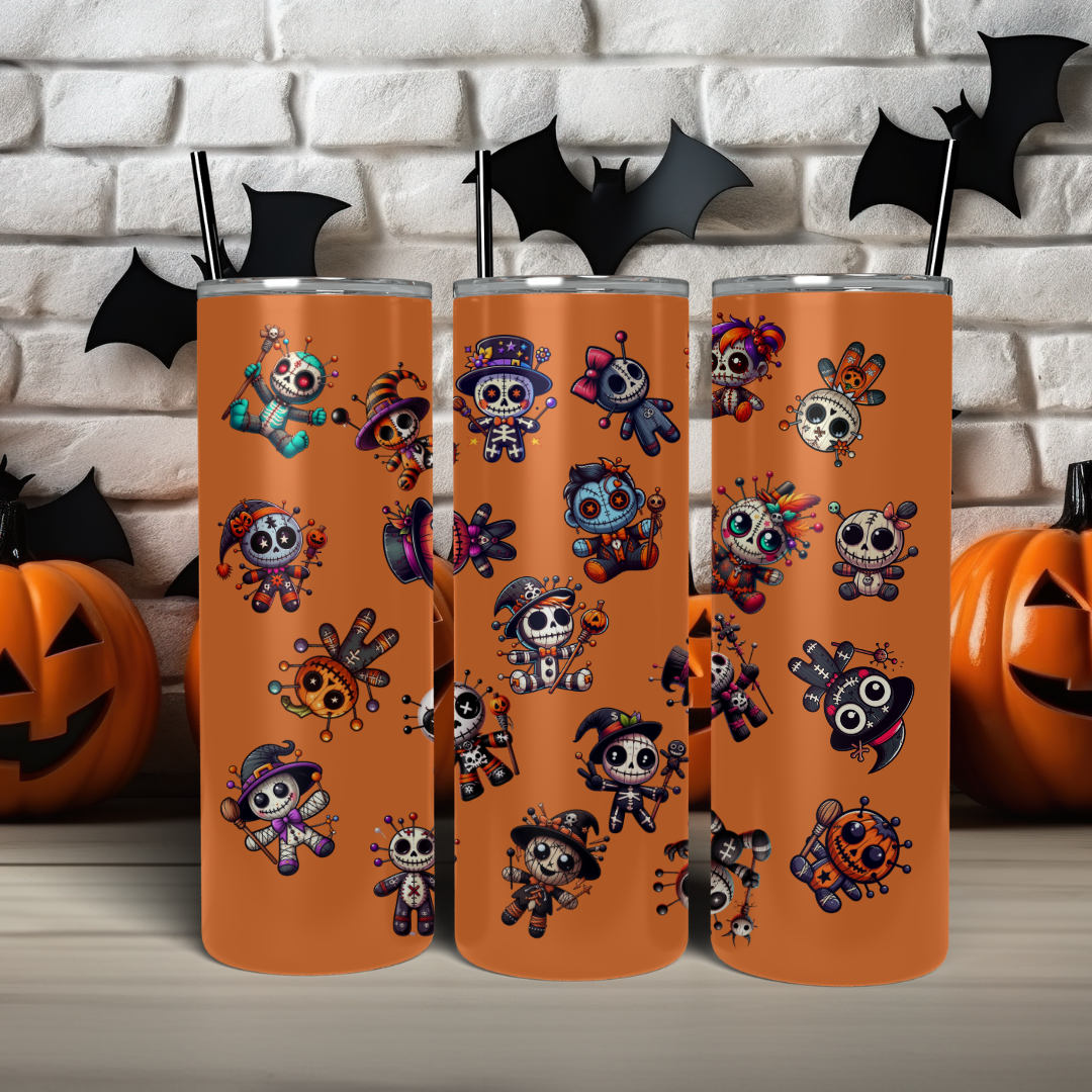 Voodoo Dolls - 20oz Skinny Tumbler