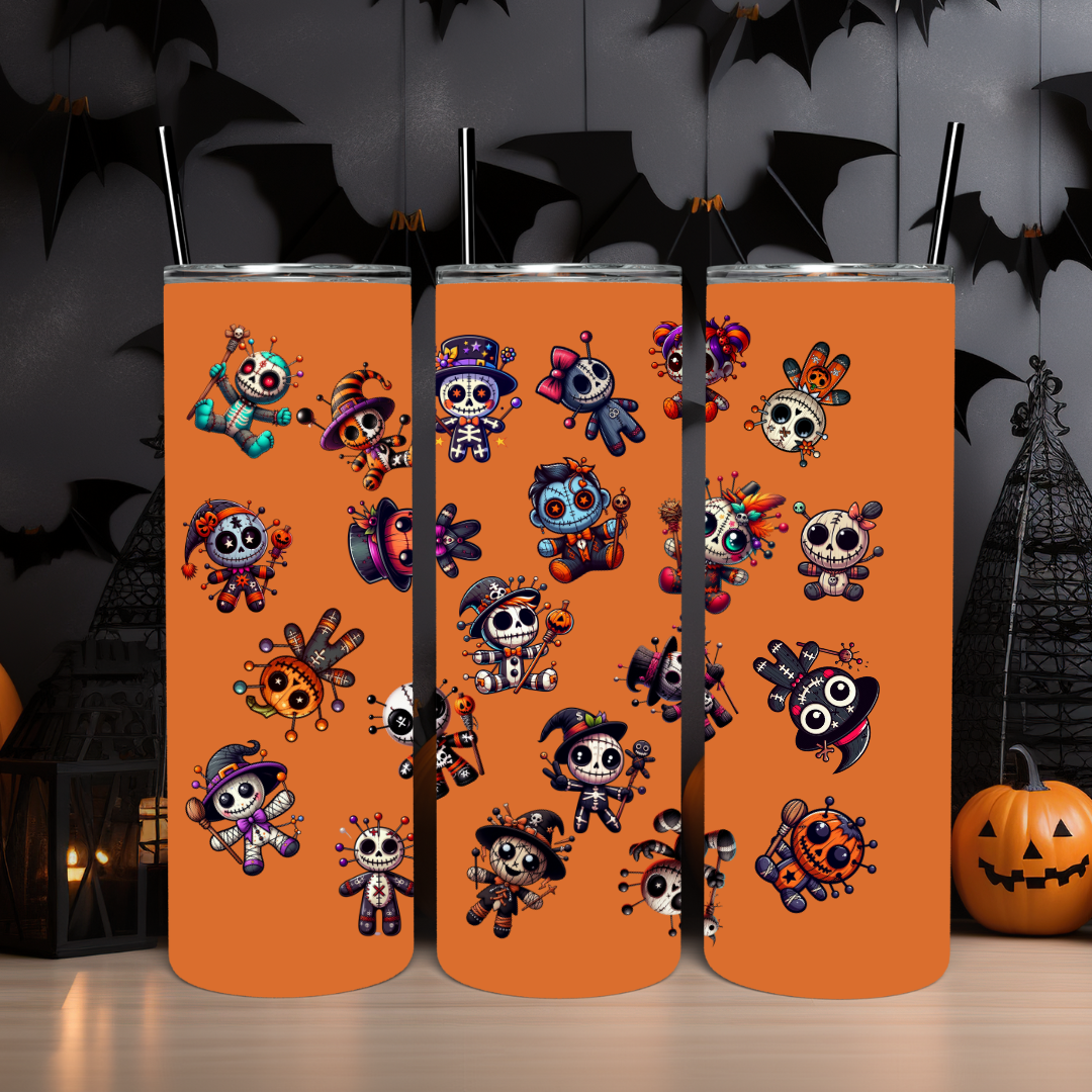 Voodoo Dolls - 20oz Skinny Tumbler