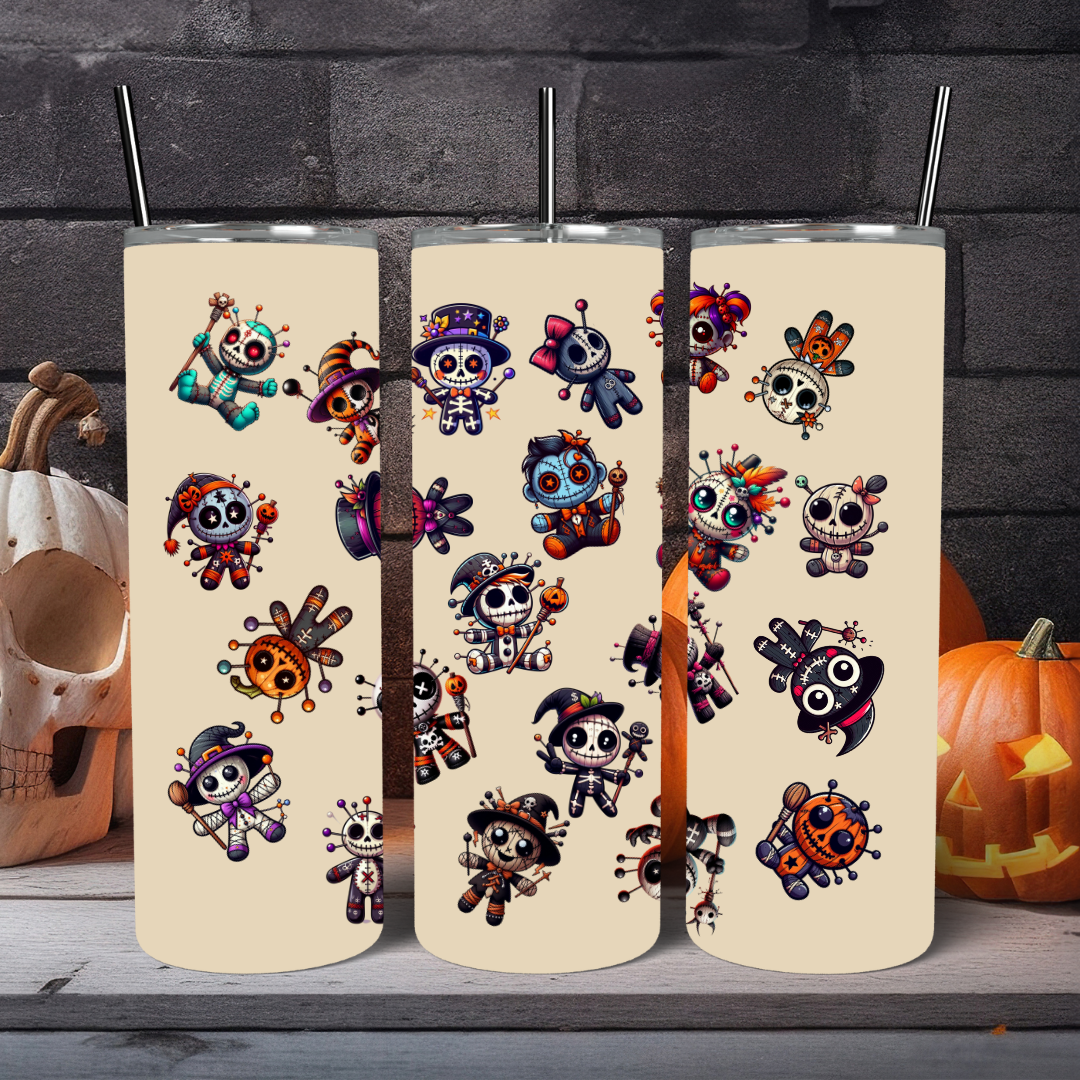 Voodoo Dolls - 20oz Skinny Tumbler